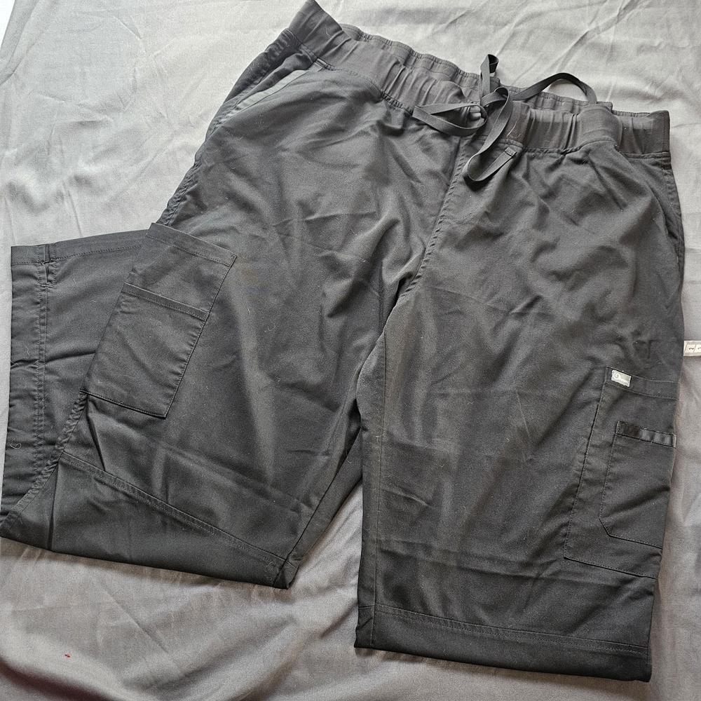 💥 Women's Ohmm 3XL Cargo Yoga Scrub Pants